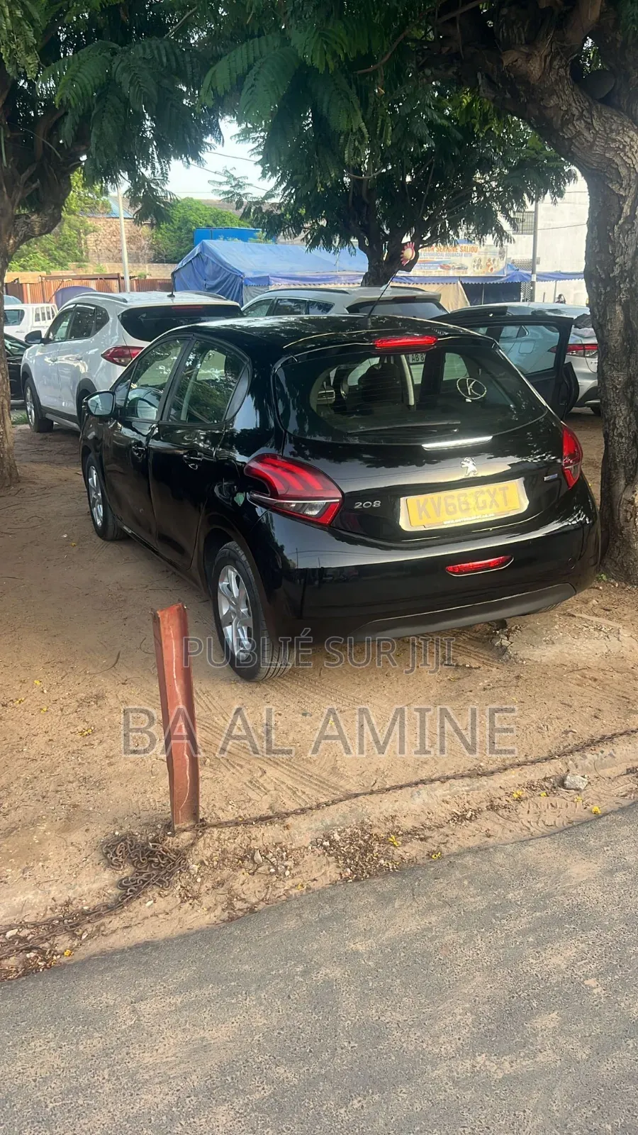 Peugeot 208 2016 Noir