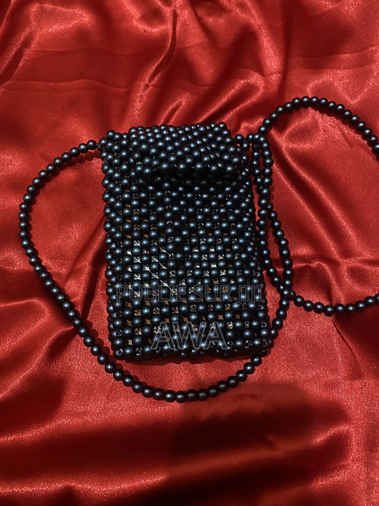 Sacoche Téléphone en Perles Fait Main