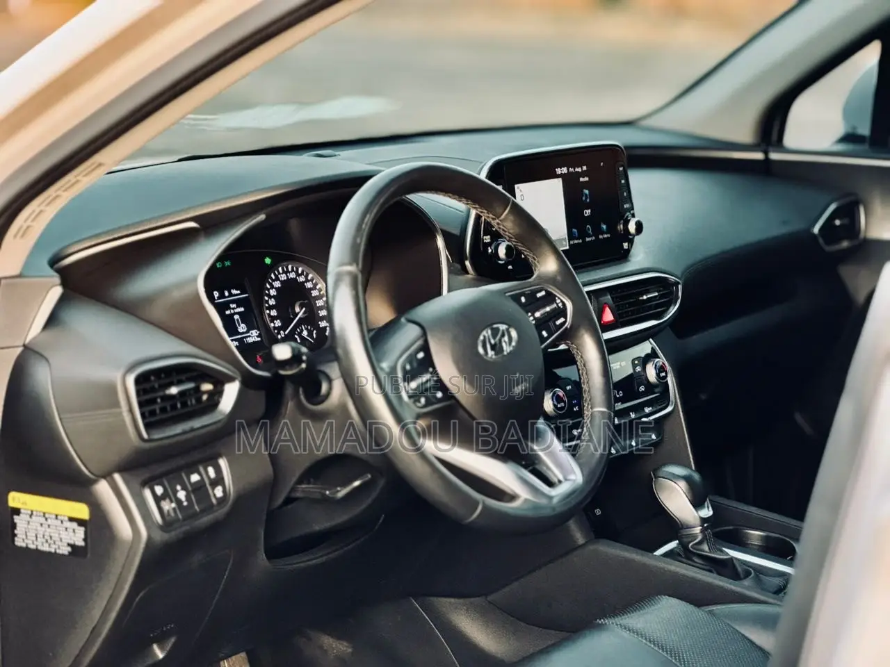 Hyundai Santa Fe Limited 2.0T AWD 2019 Blanc