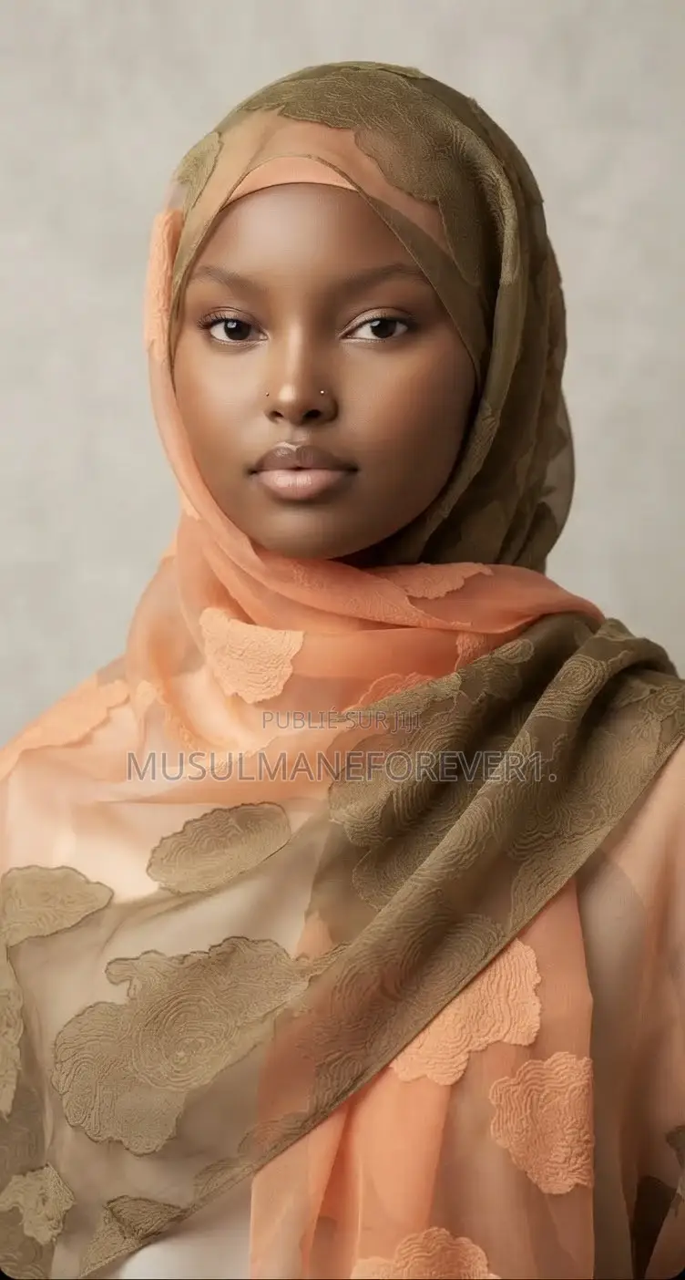 Nouveau Foulard Tendance Haut De Gamme en Organza Aux Couleurs Pastel