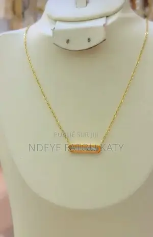 Collier Barrette Sertie Deukeu