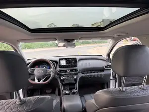 Hyundai Santa Fe Limited 2.4 FWD 2019 Blanc