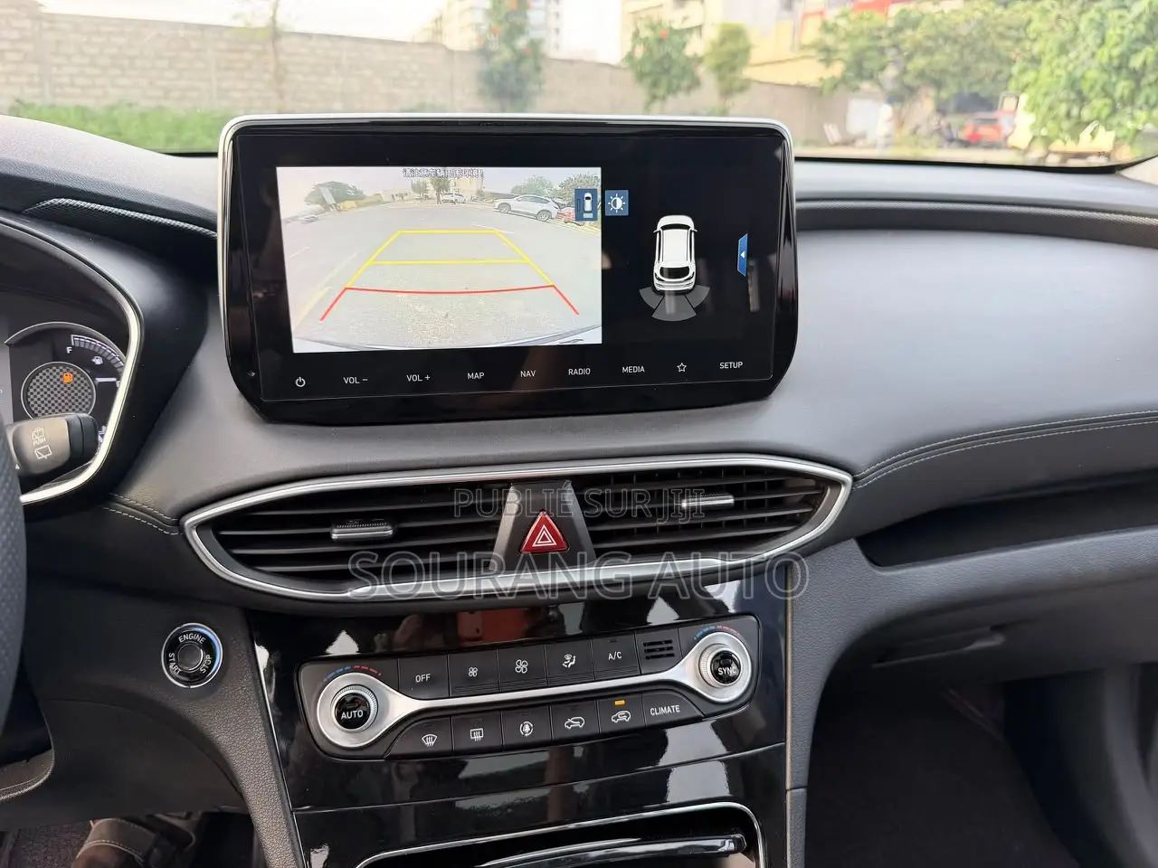 Hyundai Santa Fe Limited 2.4 FWD 2019 Blanc