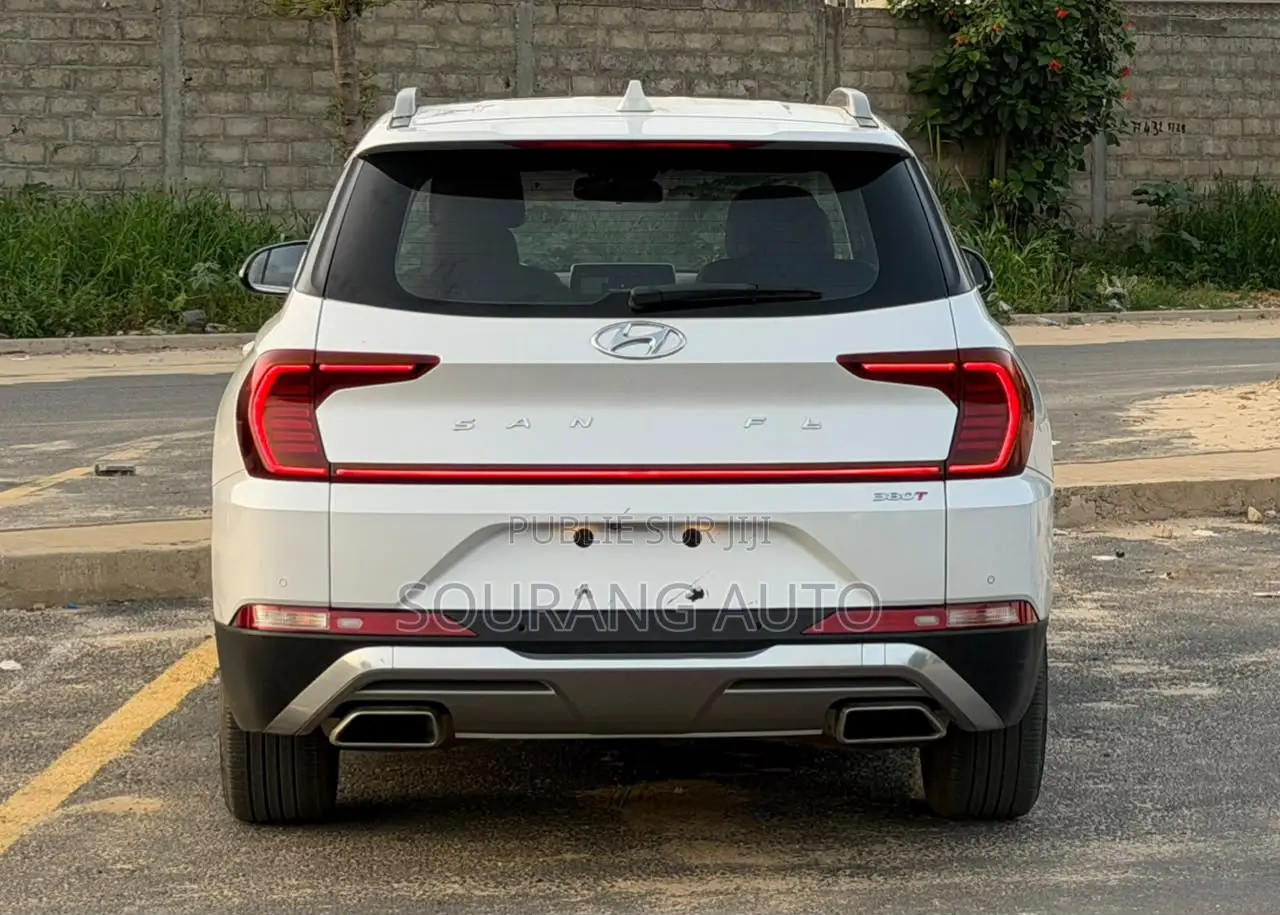 Hyundai Santa Fe Limited 2.4 FWD 2019 Blanc