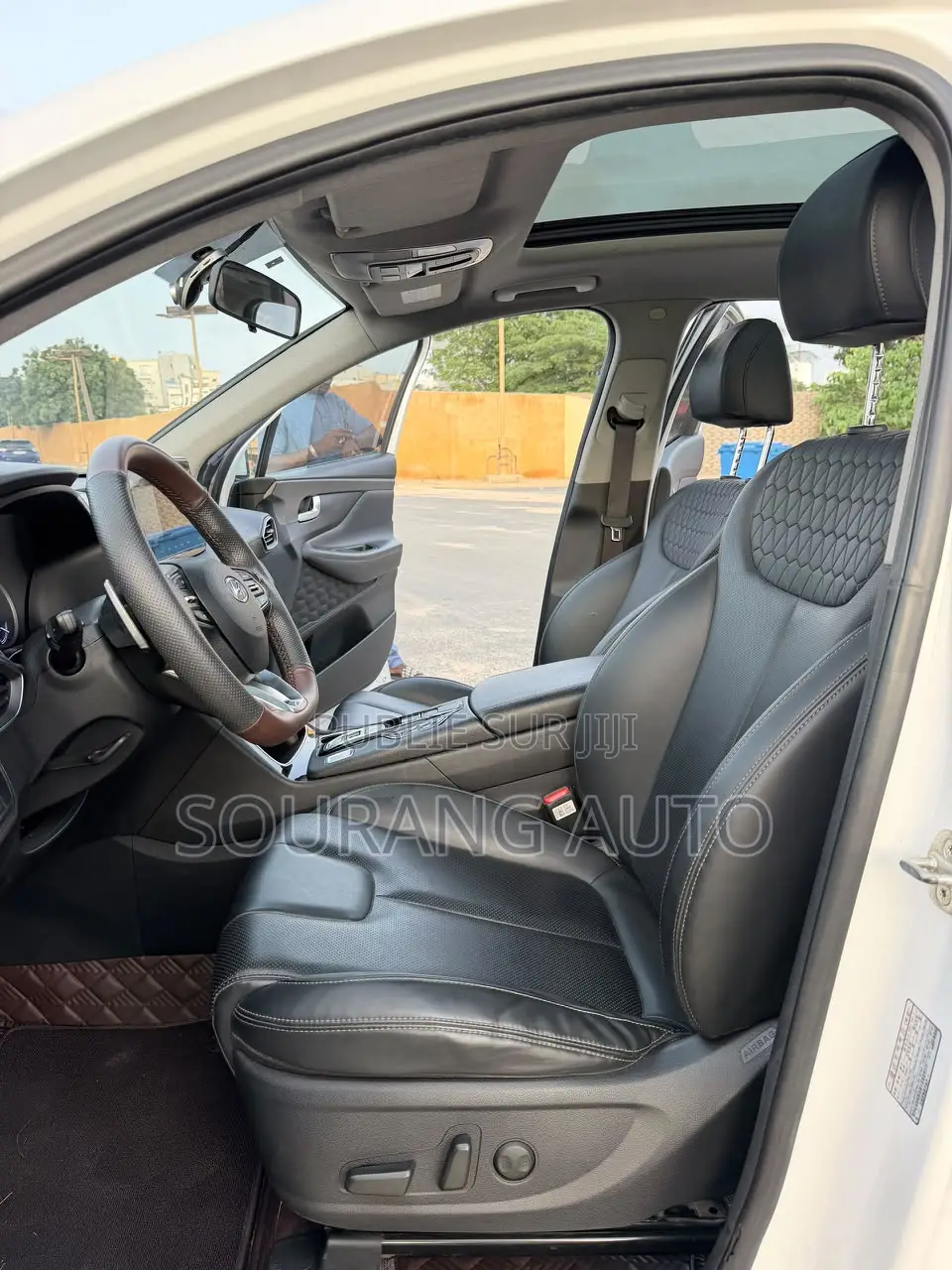 Hyundai Santa Fe Limited 2.4 FWD 2019 Blanc