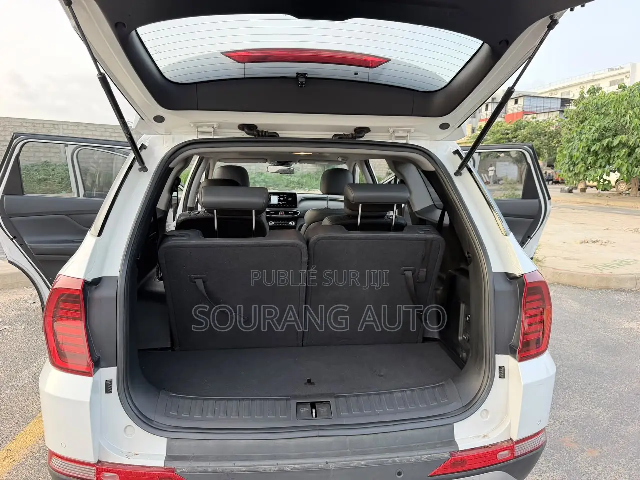 Hyundai Santa Fe Limited 2.4 FWD 2019 Blanc