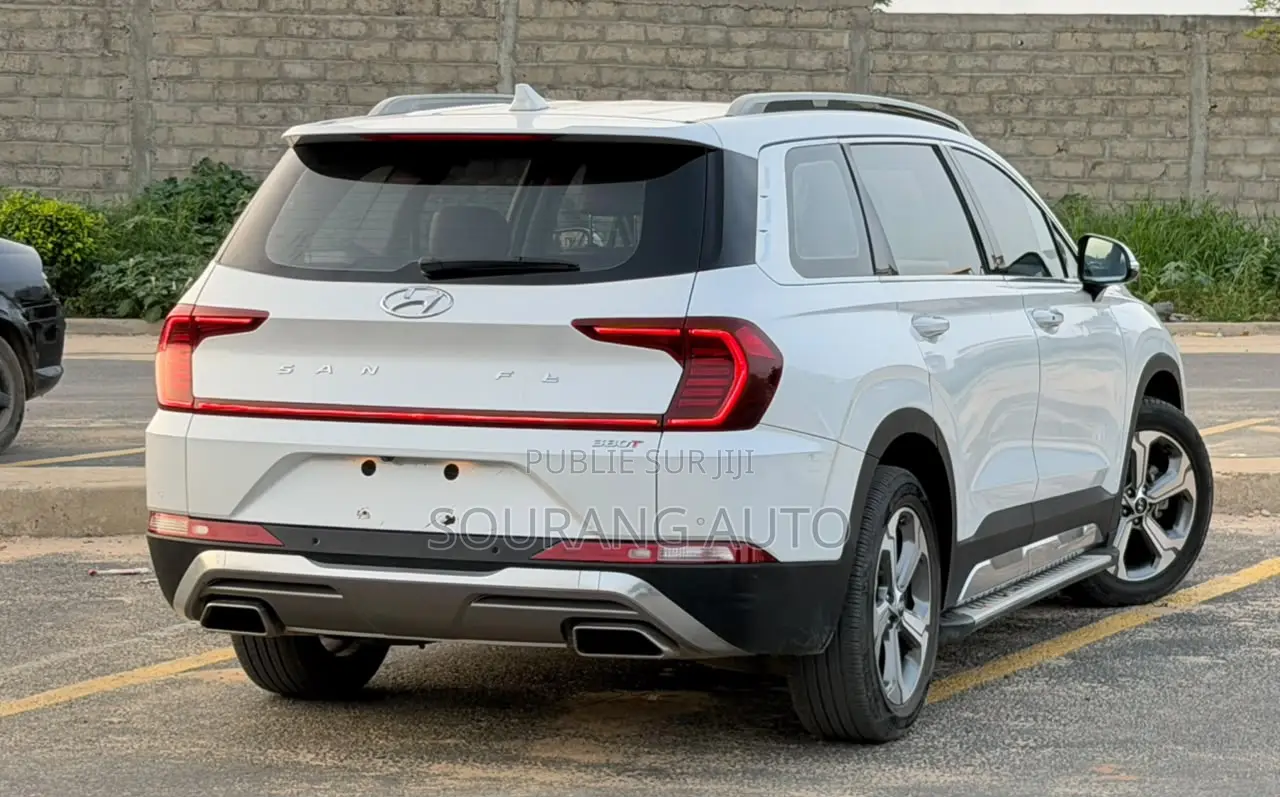 Hyundai Santa Fe Limited 2.4 FWD 2019 Blanc