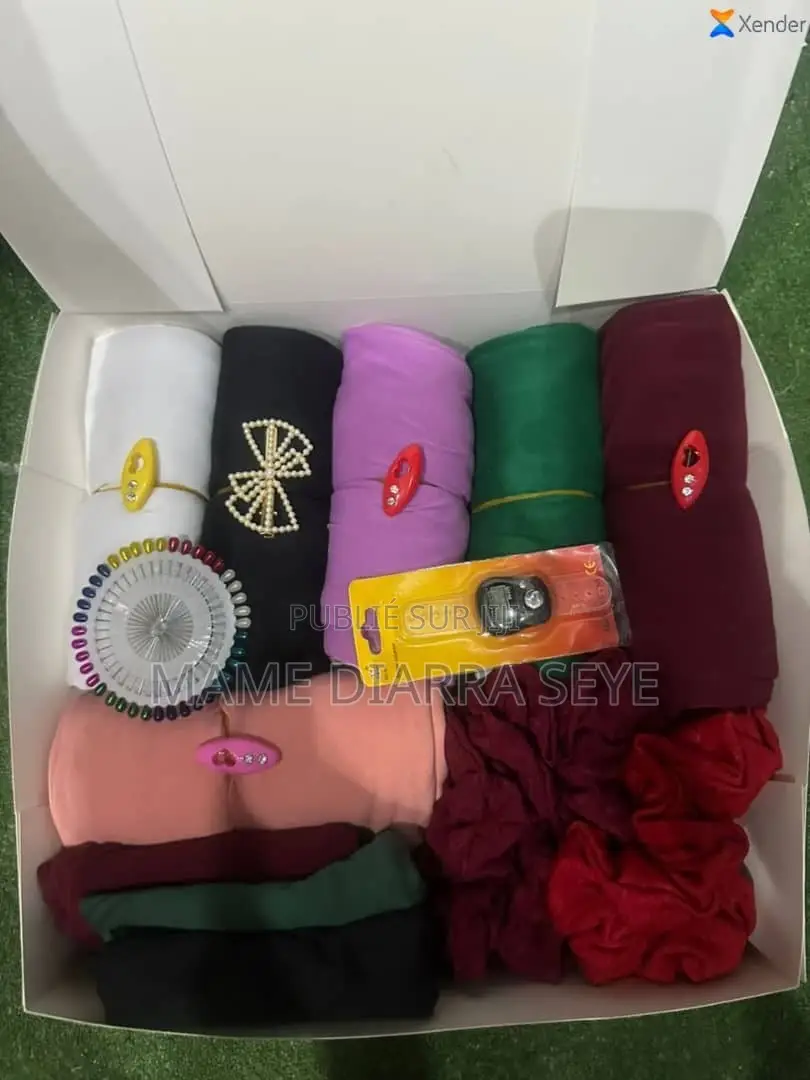 Titre:Voile Hijab Jersey Dubai-Tissu Lourde Ne Glisse Pas-1m80