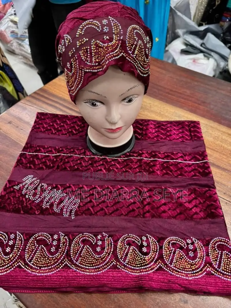 Titre:Voile Hijab Jersey Dubai-Tissu Lourde Ne Glisse Pas-1m80