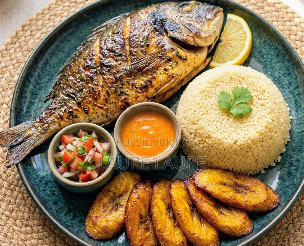 Poulet Braisé Et Poisson Braisé Livraison À Domicile