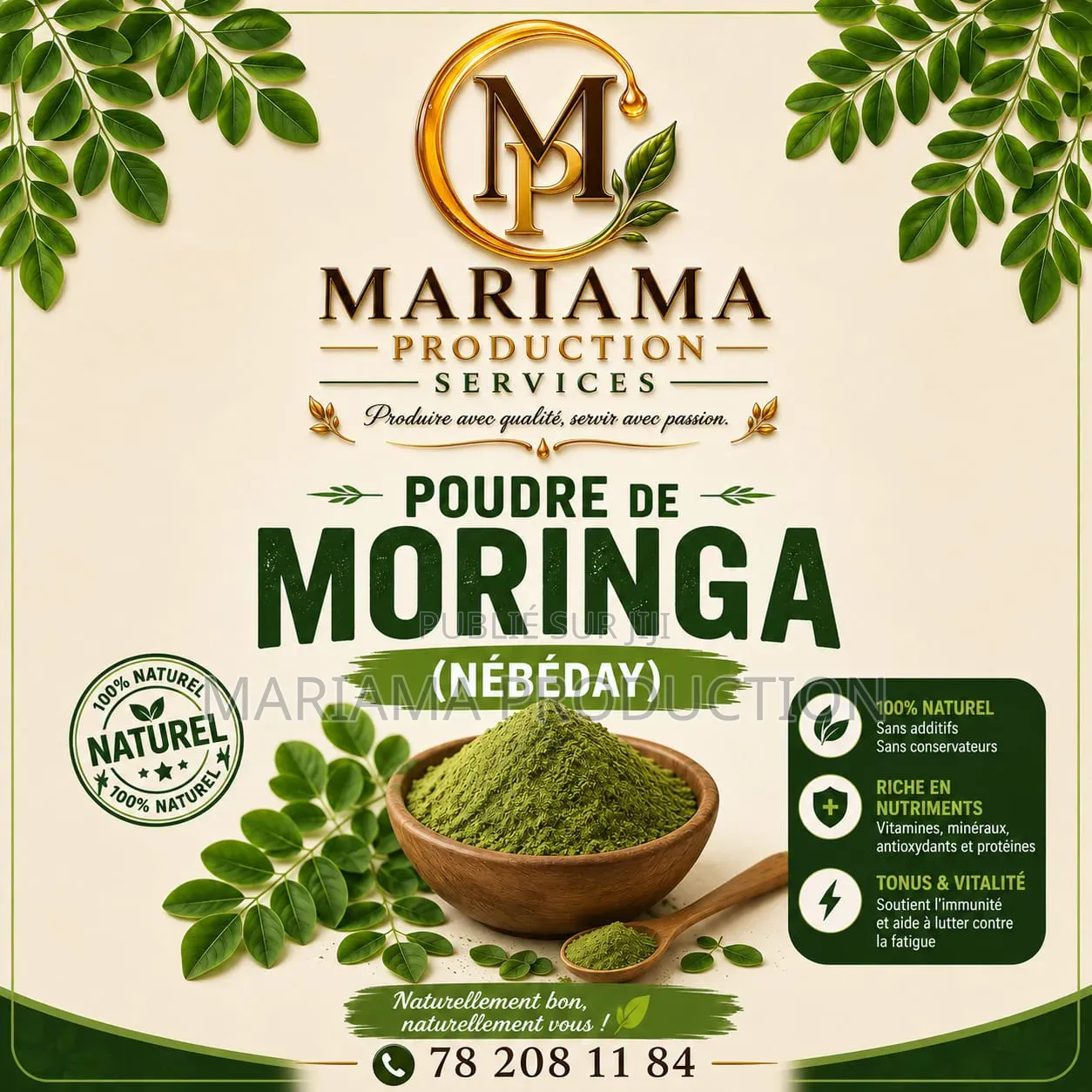 Moringa (Nébéday) 200g