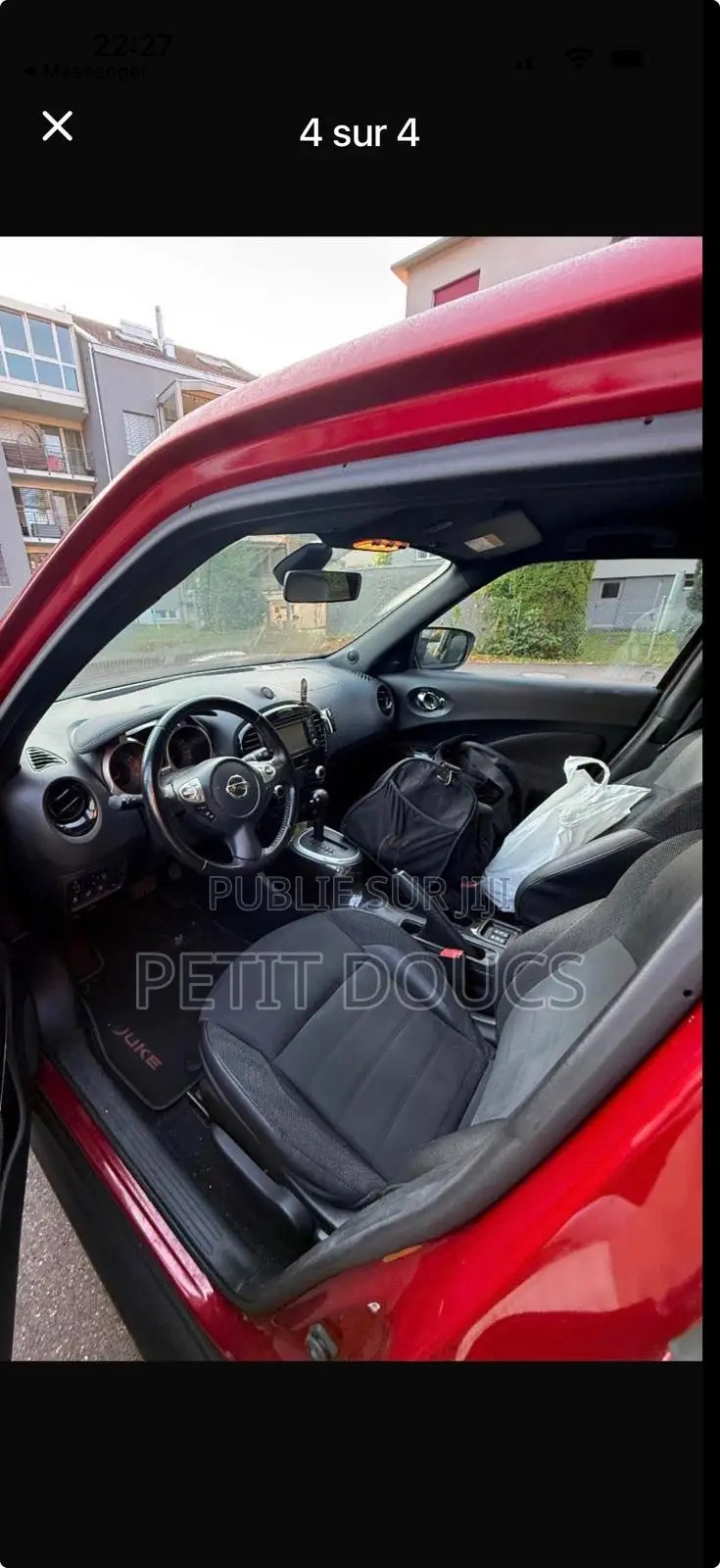 Nissan Juke 2017 Rouge