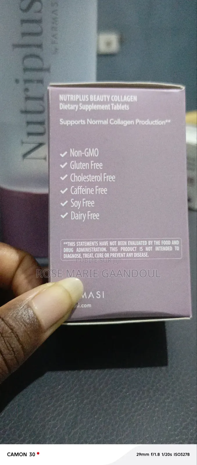 Nitriplus Beauty Collagène Comprimés
