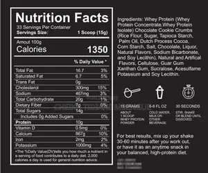 MASS GAINER PRO – Prise De Poids Développement Musculaire