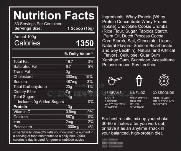 MASS GAINER PRO – Prise De Poids Développement Musculaire