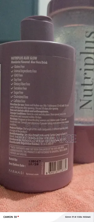 Nutriplus Aloe Glow De Farmasi