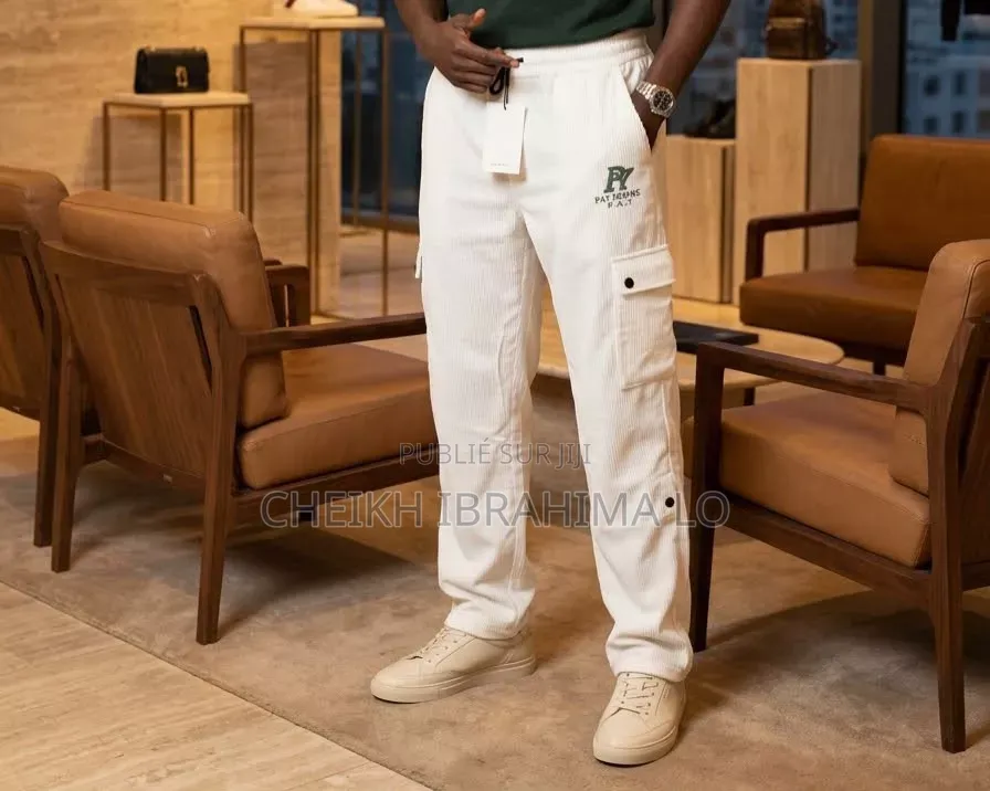 Pantalon Coton Bas Large Et T-Shirt Big Size