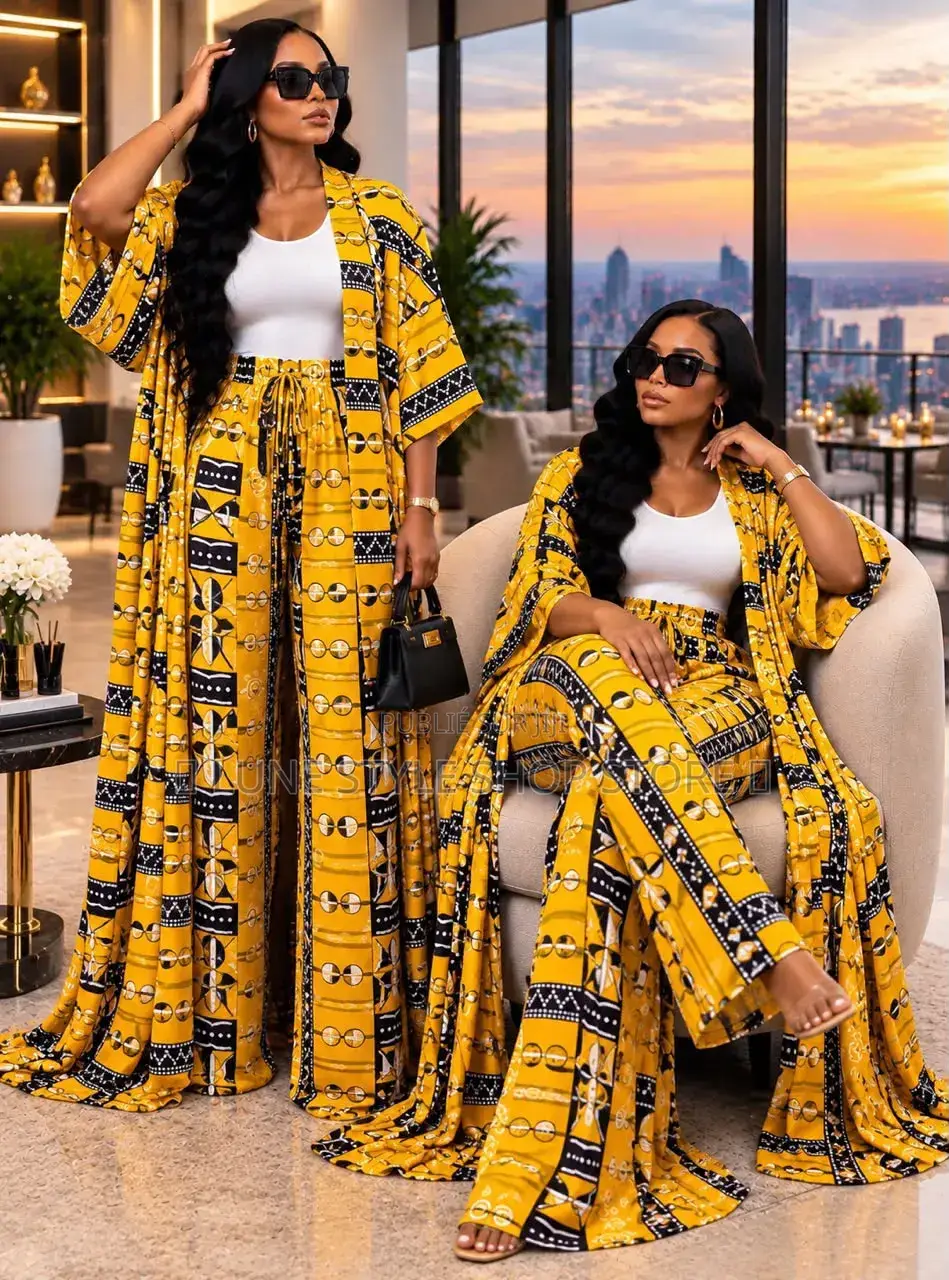 Ensemble Kimono De 3 Pièces