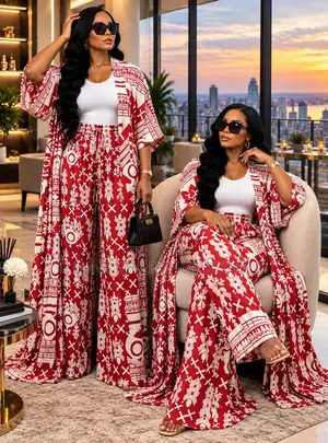 Ensemble Kimono De 3 Pièces