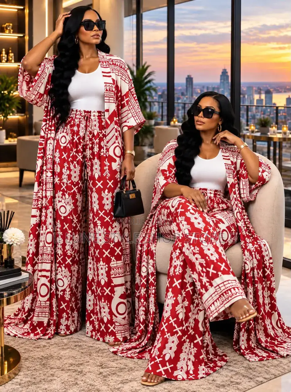Ensemble Kimono De 3 Pièces