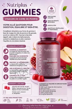 Nutriplus Vinaigre De Cidre De Pomme