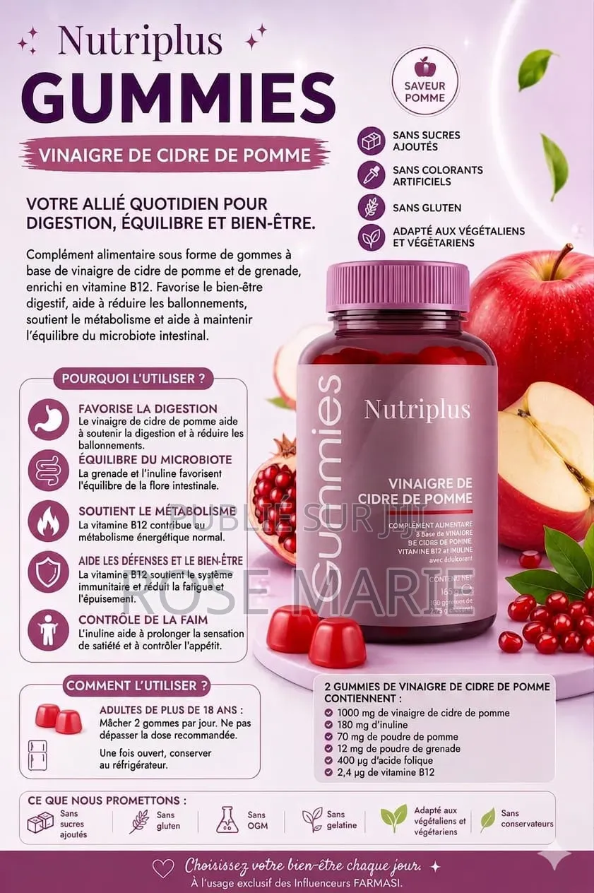 Nutriplus Vinaigre De Cidre De Pomme