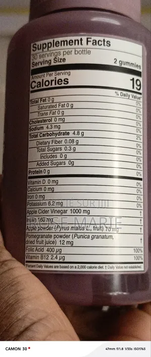 Nutriplus Vinaigre De Cidre De Pomme