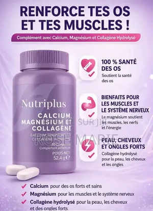 Nutriplus Calcium Magnésium Collagène