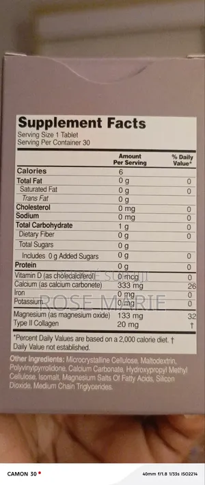 Nutriplus Calcium Magnésium Collagène