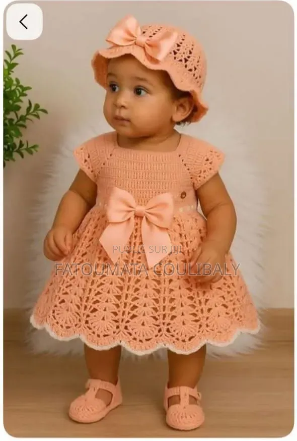 Robe Princesse en Crochet