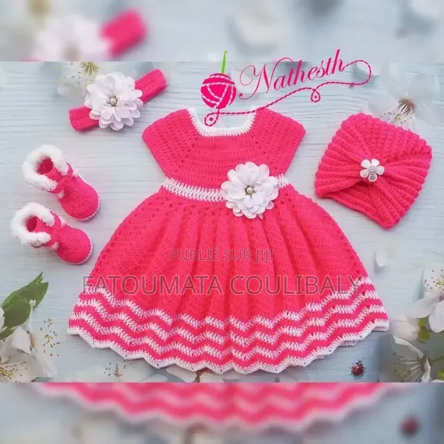 Robe Princesse en Crochet