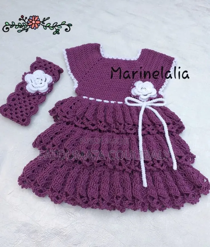 Robe Princesse en Crochet
