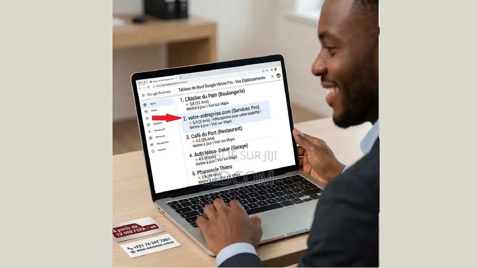 Obtenez Votre Site Web Professionnel en Seulement 7 Jours