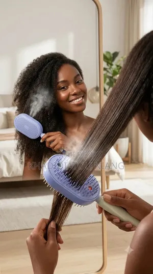 Brosse Électrique À Cheveux en Vapeur