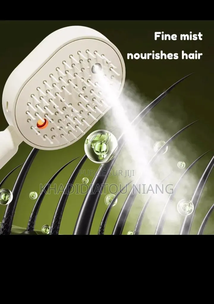 Brosse Électrique À Cheveux en Vapeur