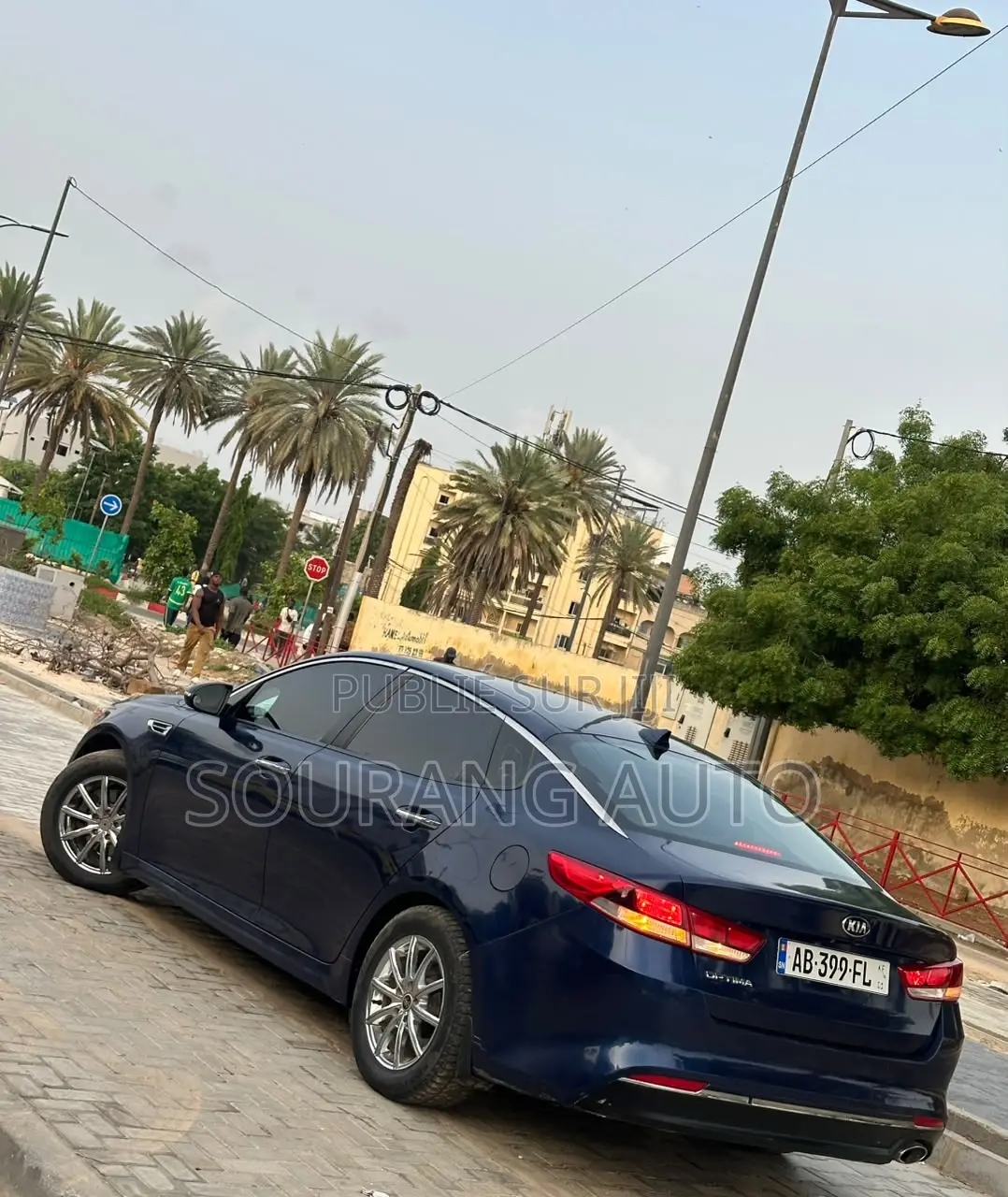 Kia Optima 2018 Bleu