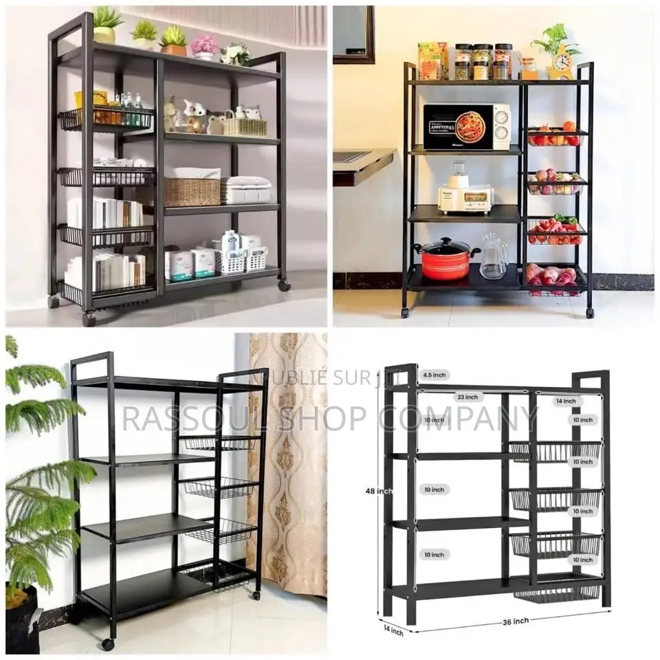Étagère De Rangement en Fer Prix:17000f Contact WhatsApp