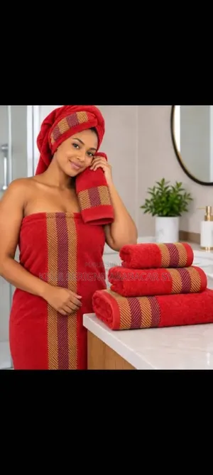 Serviette 3 Pièces Qualité Original Coton