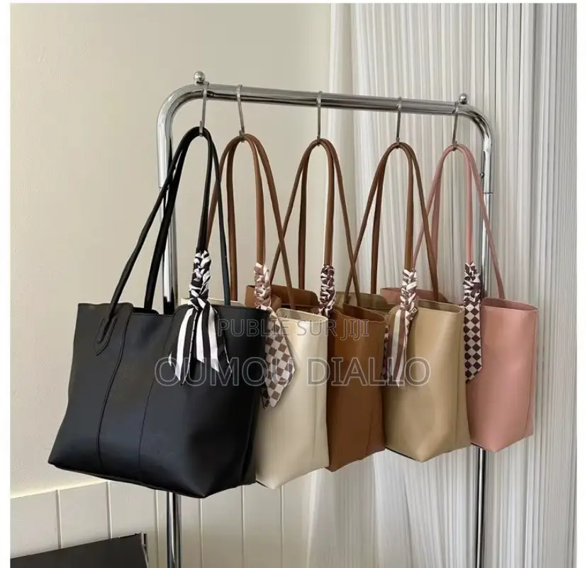 Sac À Main Femme Chic Avec Foulard – 13 500F | Livraison Gratuite