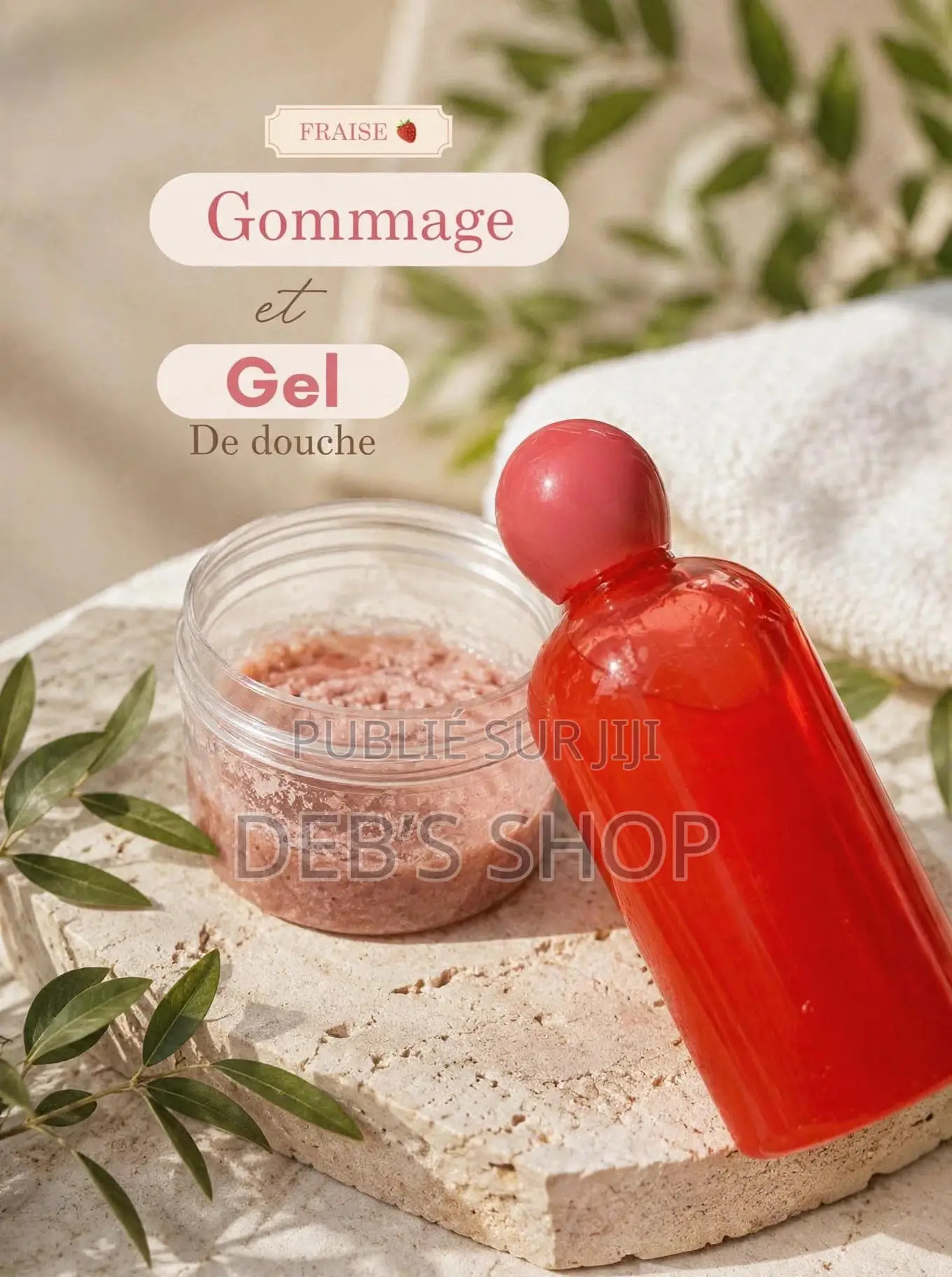 Coffret Duo Spa Corps : Gommage Et Gel Douche