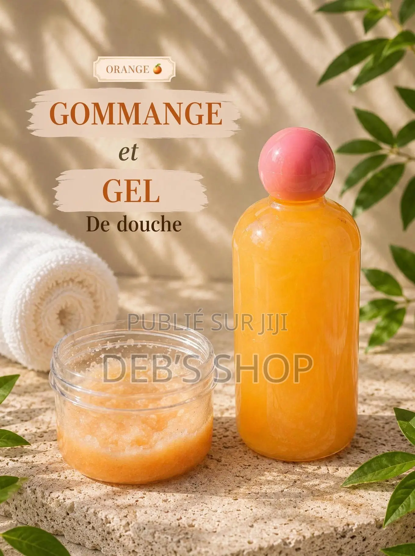 Coffret Duo Spa Corps : Gommage Et Gel Douche
