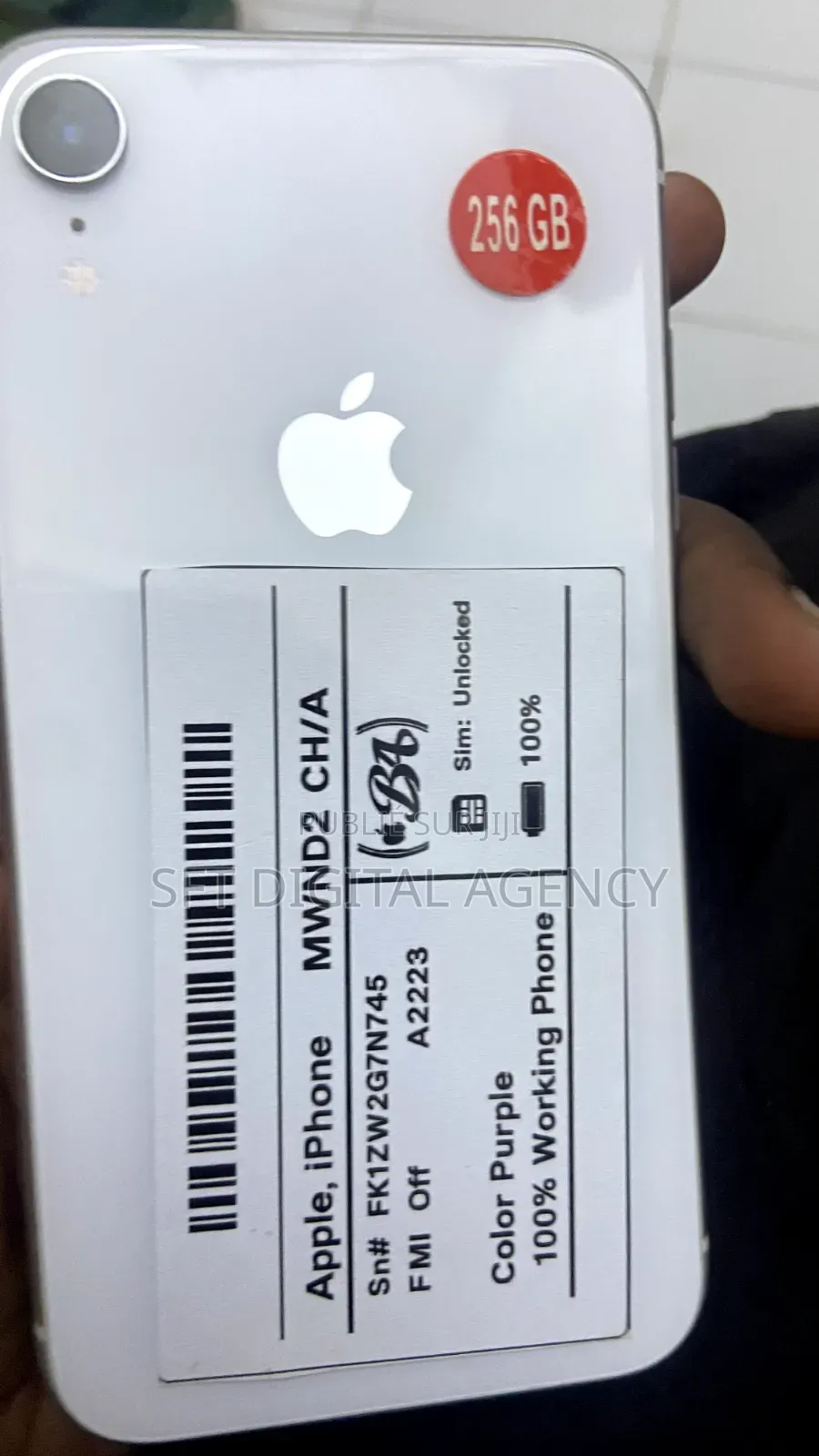Nouveau Pomme iPhone XR 256 GB Blanc