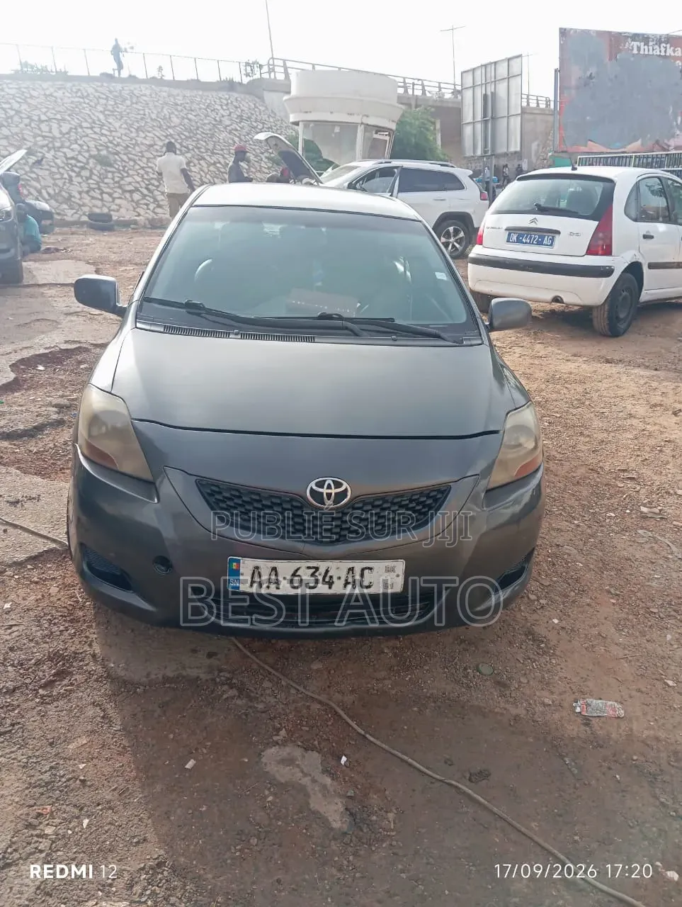 Toyota Yaris 2011 Gris