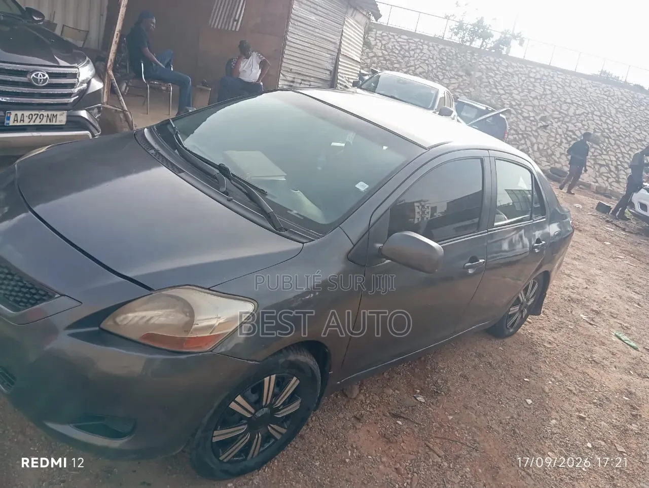Toyota Yaris 2011 Gris