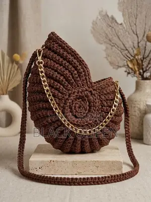 Sac À Main Coquillage Au Crochet