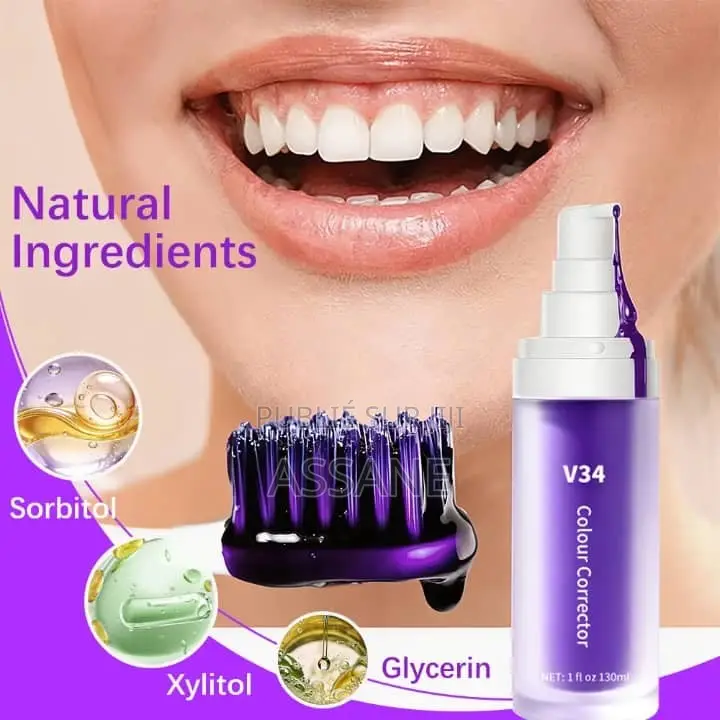Dentifrice Correcteur De Couleur V34 - Blanchiment Dentaire