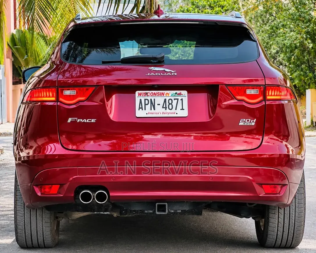 Jaguar F-Pace 2017 Rouge