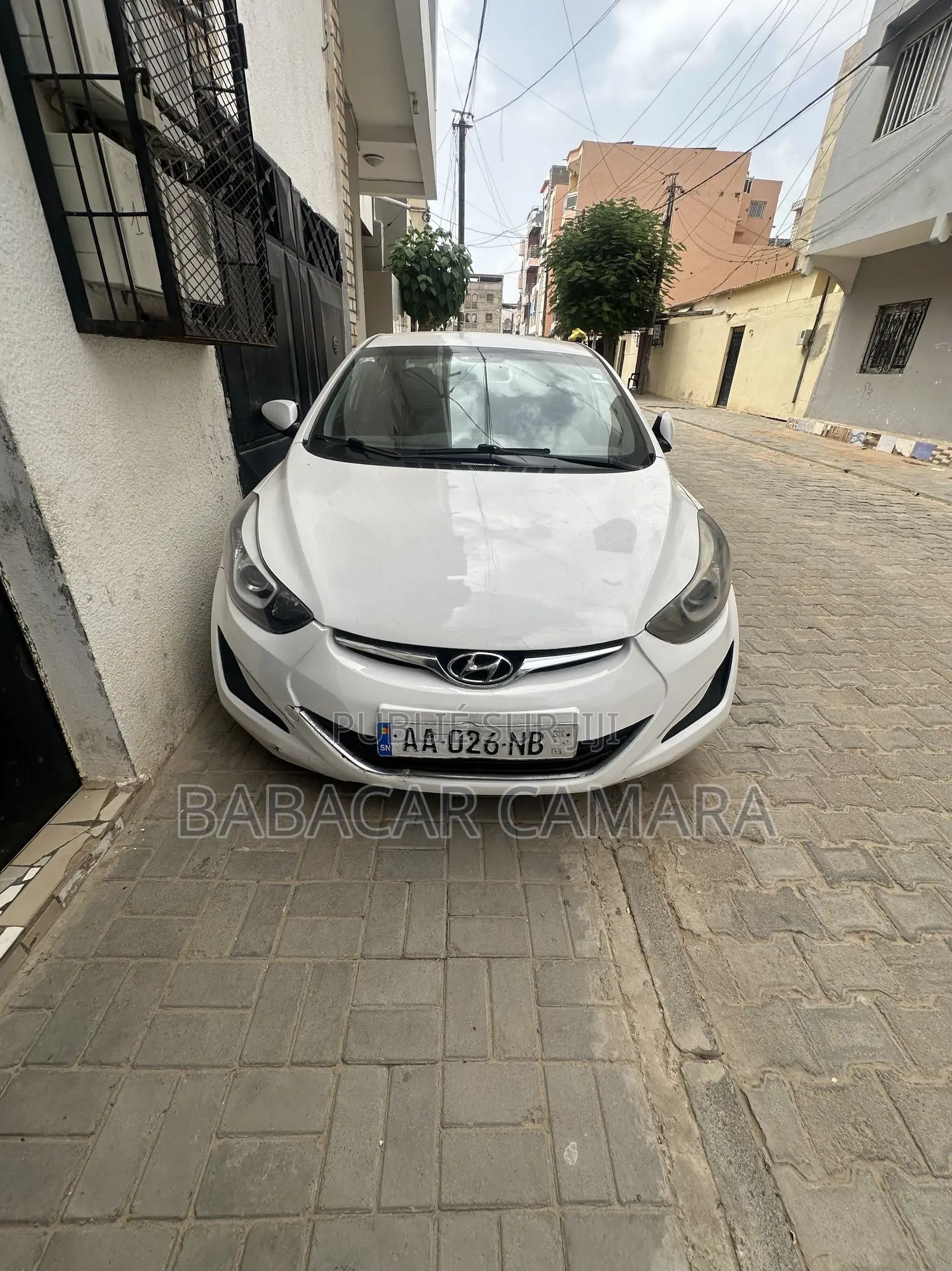 Hyundai Avante 2015 Blanc