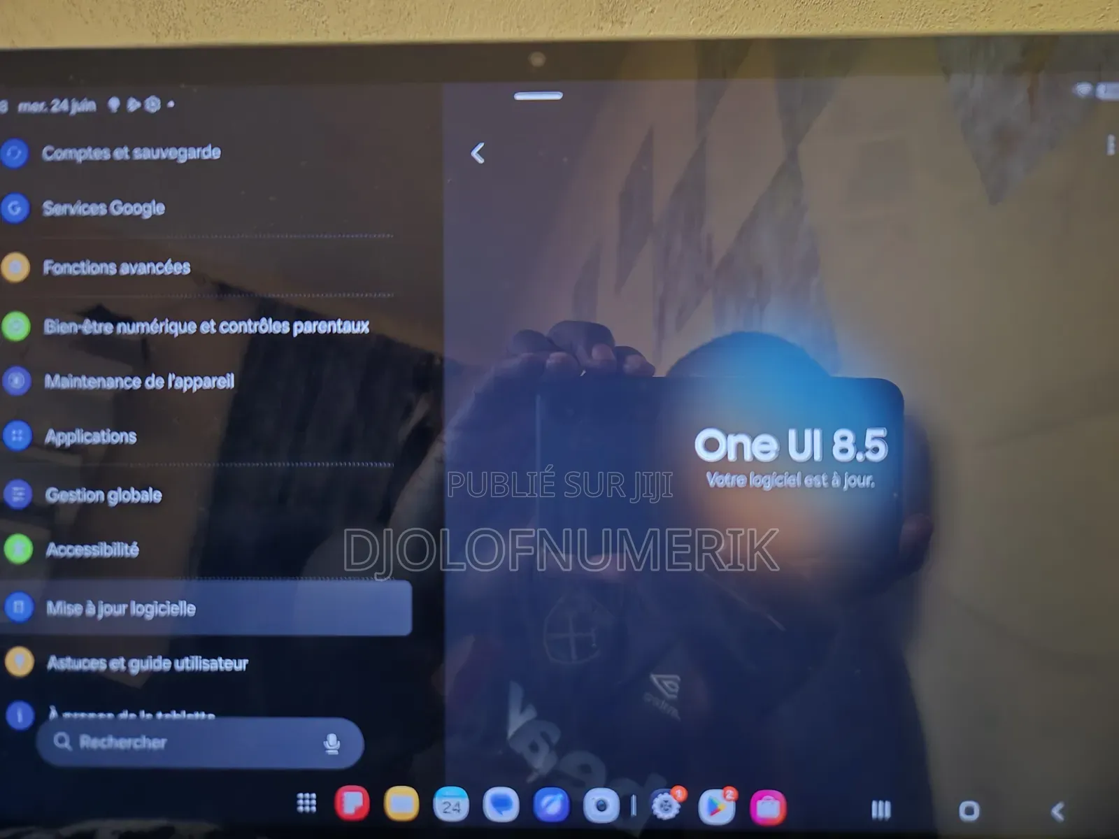 Samsung Galaxy Tab S9 FE+ 128 GB Gris