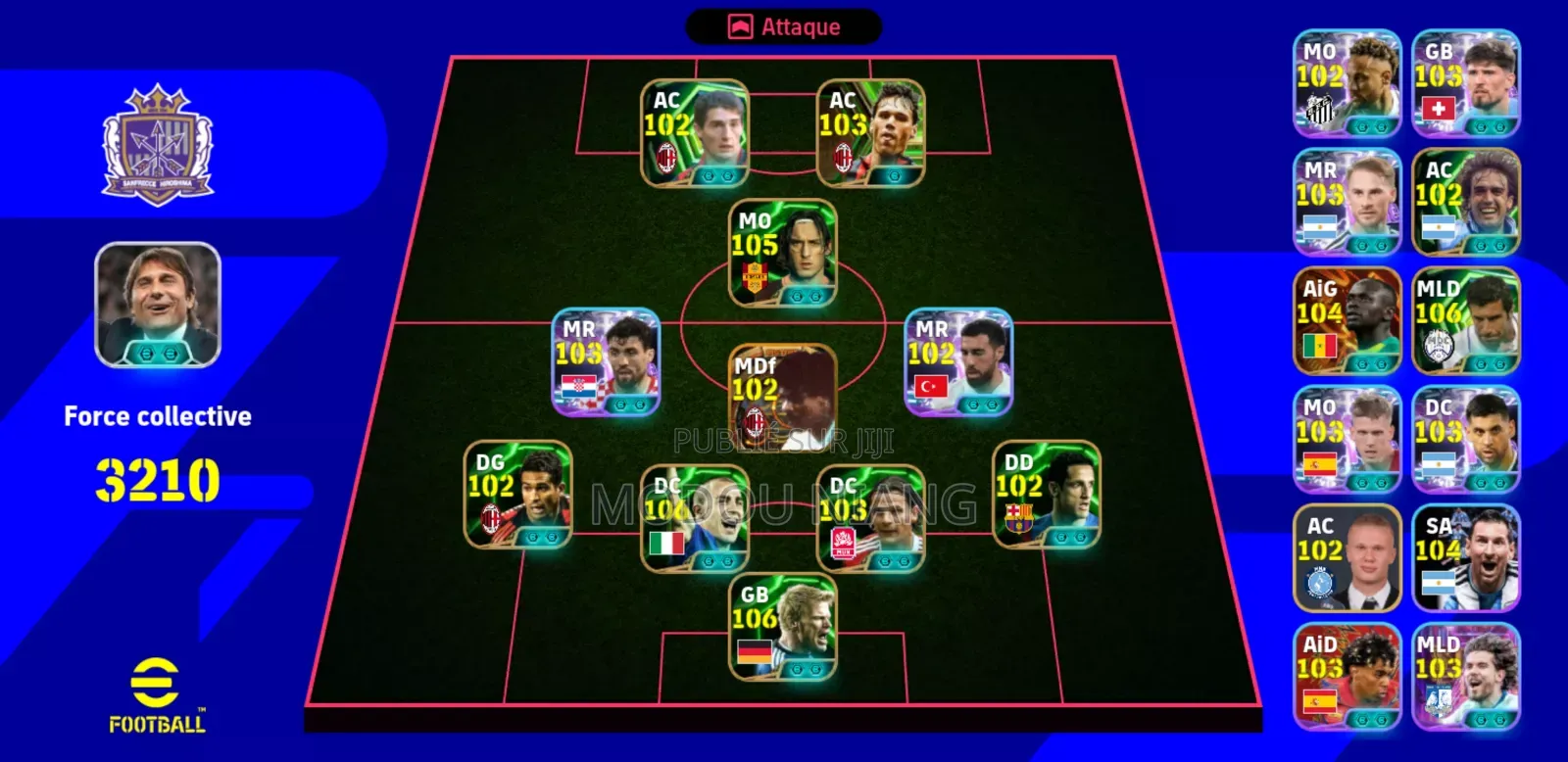 Compte Efootball